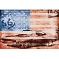 thumbnail image 2 of Grey, Jace 24x17 White Modern Wood Framed Museum Art Print Titled - USA Drive, 2 of 4
