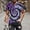 Purple, variant on Runfenguu Classic Tees For Men Workout Topmen Casual Fashion Printing Round Neck Pullover Fitness Sports Shorts Sleeves T Shirt Blouse