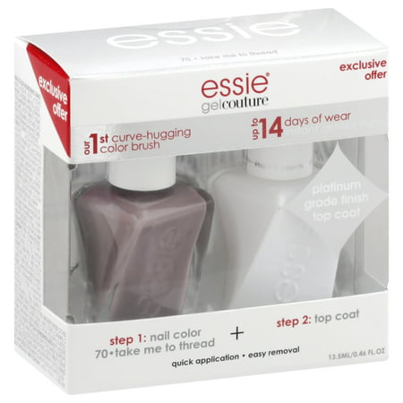 essie Gel Couture Nail Polish Kit - 0.46 fl oz - 2pc