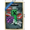 thumbnail image 5 of Minecraft - Creeper Do Not Enter Wall Poster, 22.375" x 34", 5 of 5
