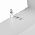 thumbnail image 2 of Over The Toilet Storage Cabinet, Bathroom Storage Organizer with Double Door and Adjustable Shelf, Bathroom Space Saver Organizer Above Toilet with Open Shelf, White, 2 of 4