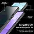 thumbnail image 3 of For Xiaomi Redmi Note 13 Pro Armor Clear TPU Hard PC Phone Case(Matte Black), iPhone 13, 3 of 6