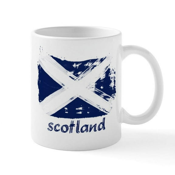 CafePress - Scotland Mug - 11 oz Ceramic Mug - Novelty Coffee Tea Cup
