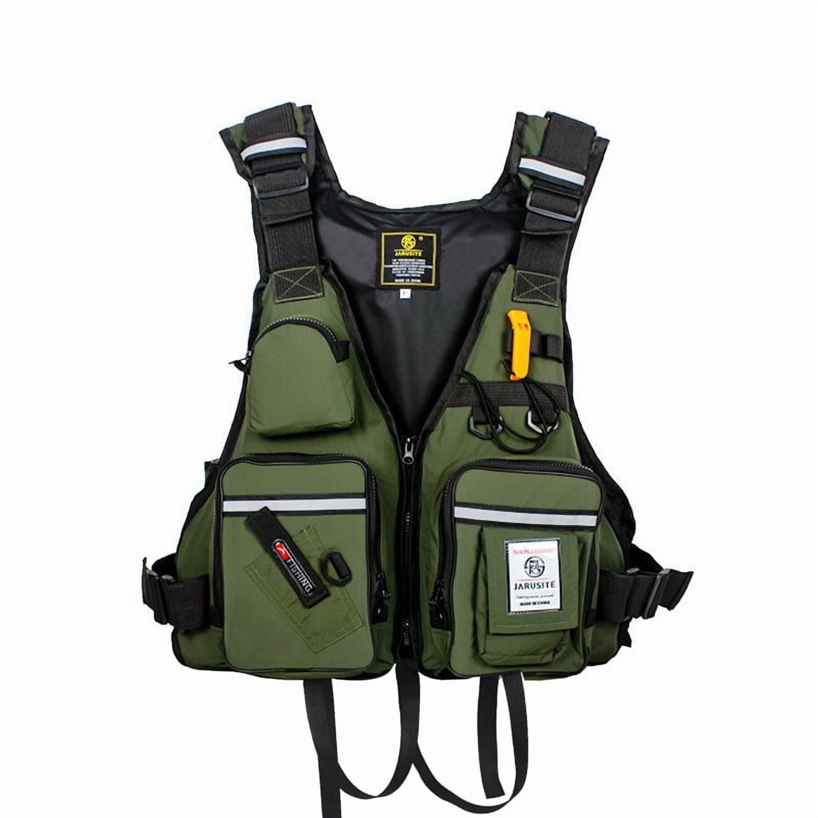 2025 Life jacket fishing suit rock fishing lure adult portable large buoyancy foldable professional multi-function sea fishing boat