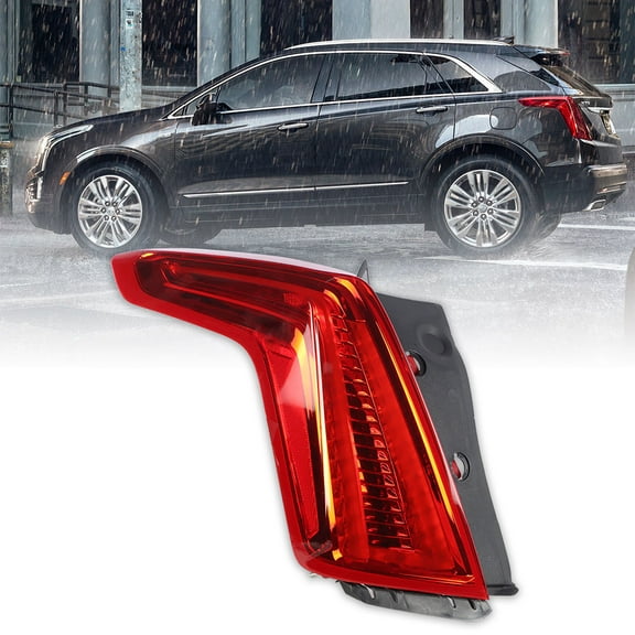 Tail Light Left Side Replacement for 2017-2021 Cadillac XT5 GM2804125 Rear Lamps Assembly LED Turn Signal Reverse Lights