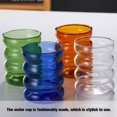 thumbnail image 3 of pitrice Water Cup Cute Stylish Handmade Stylish Handmade Solid Color Solid Color Round Replacement Household Dormitory Coffee Tea Milk Juice Mug Bottle Flask Green, 3 of 9