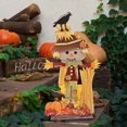 thumbnail image 2 of Halloween Porch Sign Halloween Porch Decor Stacked Sign Candy Corn Porch Sign Wood Decoration, 2 of 2