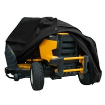 Modern Leisure Chalet Zero-Turn Lawnmower Cover, Fits Decks Up To 62", 82"L x 50"W x 47"H, Black