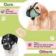 thumbnail image 3 of Breathable Dog Muzzle for Large Dogs - Soft, Anti-Biting & Chewing - No Bark, Lick & Full Coverage - Mesh Printed - Includes Anti-Falling Accessory - Ideal for Small, Medium & Large Breeds, 3 of 4