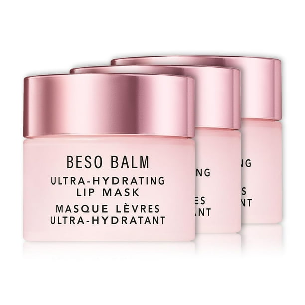 Mascarilla labial JLO BEAUTY Beso Balm ultrahidratante, paquete de 3