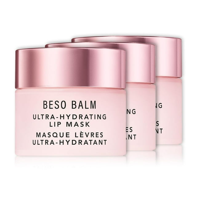 Mascarilla labial JLO BEAUTY Beso Balm ultrahidratante, paquete de 3