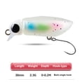 thumbnail image 4 of Señuelo Pesca Trucha Flotante Luminoso Microcebo para Insectos 38mm 2 3g Blanco, 4 of 4