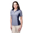thumbnail image 1 of Tri-Mountain Performance Lady Accolade KL340 YD Knit Polo Shirt, 2X-Large, Navy/Royal, 1 of 2