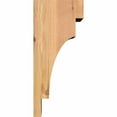 thumbnail image 3 of 5 1/2"W x 6"D x 14"H Mediterranean Smooth Corbel, Western Red Cedar, 3 of 9