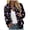 Black, variant on Women's Coats, Jackets & Vests Floral Print Cardigan Casual Tops