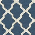 thumbnail image 6 of SAFAVIEH Cambridge Liam Geometric Wool Runner Rug, Navy Blue/Ivory, 2'6" x 18', 6 of 7