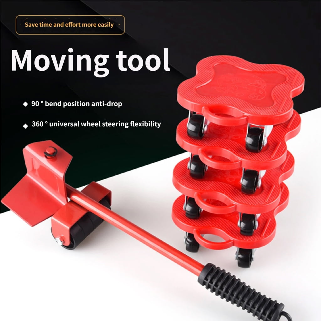 Good Quality Plastic Wheel Sliders Set for Smooth Rotating and Easy Furniture Moving on All Types of Flooring Surfaces