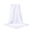 thumbnail image 2 of Square Scarf Simple Wrap 35inchx35inch Solid Color Headscarf for Girls Gift White, 2 of 8
