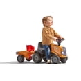 thumbnail image 2 of Tractor Ride-On Toy Falk Case CE con remolque, rastrillo y pala, 2 of 4