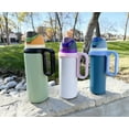 thumbnail image 3 of One MissionX Bottle Handle for Owala FreeSip 24oz 32oz 40oz – Strong Plastic Water Bottle Holder, Durable Easy Carry Accessory for Running, Jogging, Gym, Hiking, and Drinking While Driving & More, 3 of 7