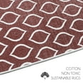 thumbnail image 5 of Sussexhome Drop Collection 2 x 3 Foot Heavy Duty Low Pile Rug Runner - Ultra-Thin Non Slip Area Rug - Washable Cotton Indoor Rug for Front Door Foyer Rug for Entryway, 5 of 5