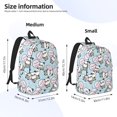 thumbnail image 2 of Disketp Cute Panda Bear Mochila de Lona Estampada, Mochila Escolar de Viaje Ligera para Estudiantes y Portátil-Medium, 2 of 5