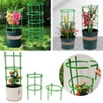 thumbnail image 2 of Primegos Climbing Trellis Tomato Cages Reusable Plant Support Holder Adjustable Plant Trellis Frame Stackable Pergola Accessories for Climbing Plants Flowers Vines, 2 of 8