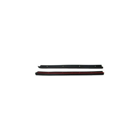 Camaro Convertible Quarter Panel - Eckler's Premier Products 33-263224 -02 Camaro Quarter Panel Weatherstrips, Rear-Convertible