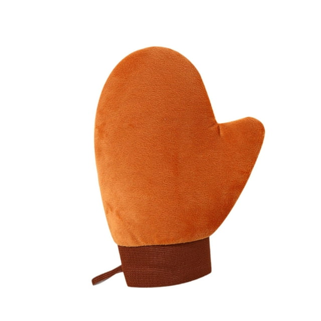 Yinanstore Mitaine Autobronzante Mitaine Autobronzante Réutilisable avec Pouce Gant de Bronzage Sans Soleil pour la Maison Essentiels de Voyage Brun