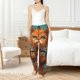thumbnail image 4 of Fotbe Strong Kitten Lifting Weights Pantalones de Pijama para Mujer, Pantalones de Dormir, Pantalones Pj con Cordón y Bolsillos-XX-Large, 4 of 6
