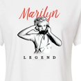thumbnail image 3 of Marilyn Monroe - Legend Cropped Graphic T-Shirt, 3 of 5