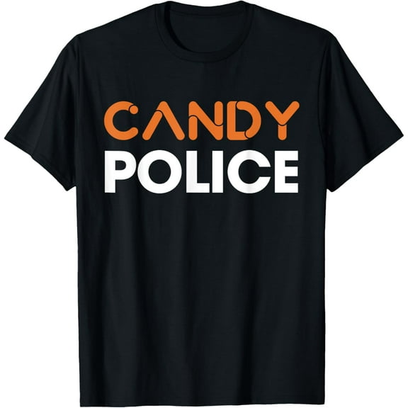 Candy Police Halloween Trick Or Treat Costume T-Shirt