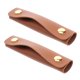 thumbnail image 4 of 2 fundas protectoras para asas de equipaje de cuero PU., 4 of 6