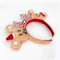 thumbnail image 6 of Cartoon Cute Minnie Ears Bow Christmas Gingerbread Exclusive Headbands, Fashion Hairbands Headwear for Women Girls, Kids Christmas Funny Gift, 6 of 12