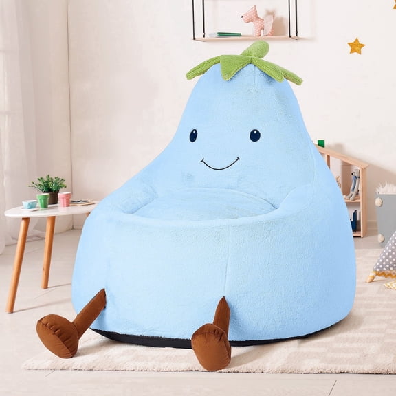 TOPCOMFY Toddler Sofa Comfortable Foam with Stain-Resistant Plush Fabric for Kids Room