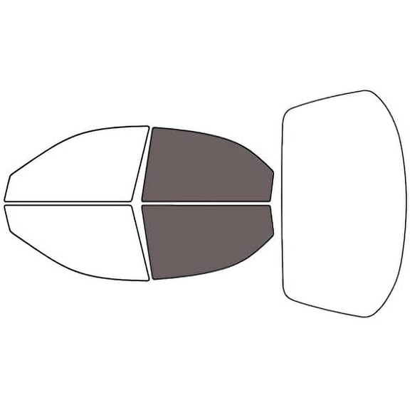 Rvinyl Window Tint Kit Compatible with Mazda Millenia 1995-2002 - Back Precut Kit - 35%