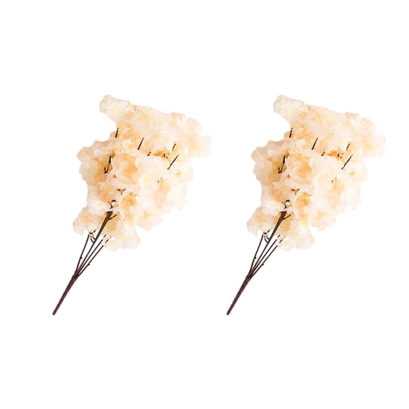 Flores de cerezo artificiales Toystoory color champagne