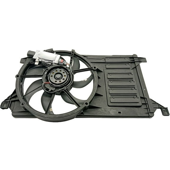 Radiator Fan Assembly - Compatible with 2010 - 2013 Mazda 3 - 2.0L 2.5L 4-Cylinder 2011 2012