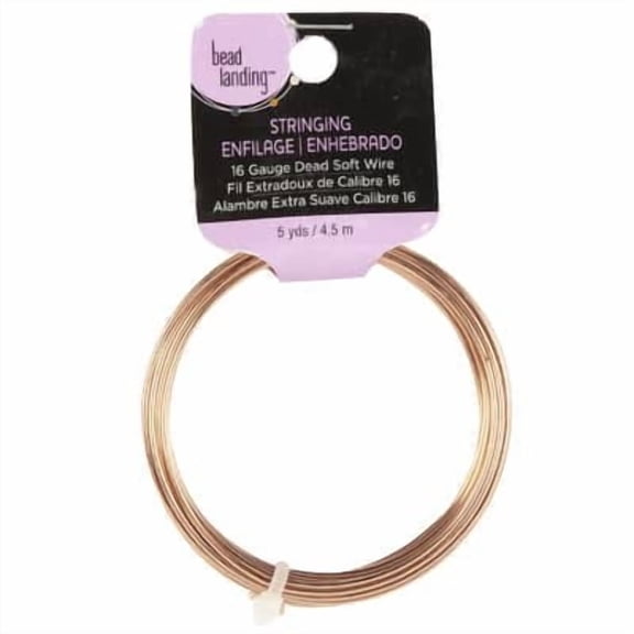 9 Pack: 16 Gauge Dead Soft Copper Wire by Bead Landing