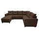 thumbnail image 3 of Sala esquinera en U El Bazar Store modelo Hera Chocolate 160x275x215 cm 4 Salas en 1, 3 of 8