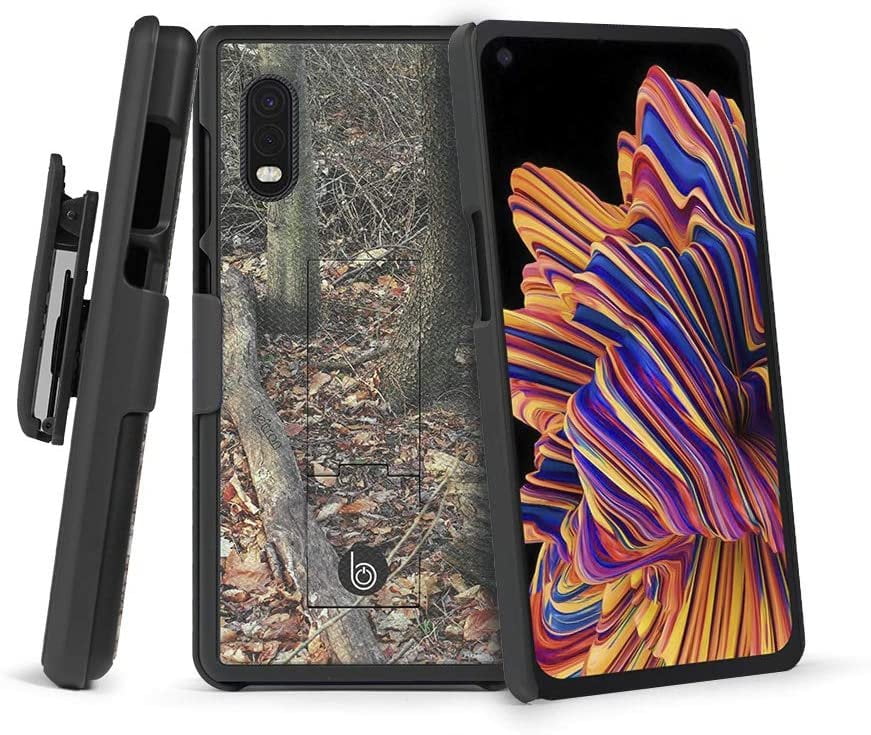 BELTRON Galaxy XCover Pro Case with Clip, Heavy Duty Case with Swivel