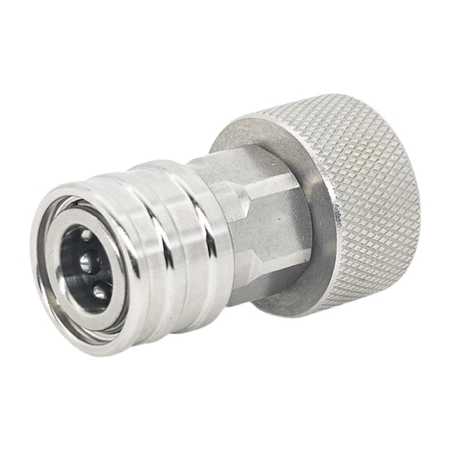 Adaptador de Manguera de Jardín a Hidrolavadora. Conector de Manguera para Hidrolavadora. Accesorios. Repuestos Profesionales. Acero Inoxidable.