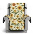 thumbnail image 6 of TSOVTHRID Sunflower Embroidery Print Recliner Slipcovers, Non Slip Lazy Boy Chair Covers, Reclining Sofa Cover Furniture Protector, Sofa Couch Cover with Side Storage Pocket Prevent Stain, 6 of 7