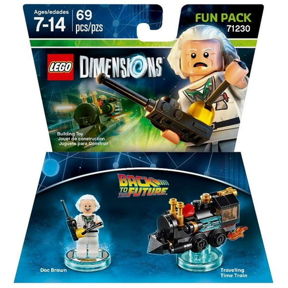 LEGO Dimensions Fun Pack Back to the Future: Doc Brown - Additional video game figure kit for game console