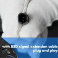 thumbnail image 4 of For Ram 1500 2500 2019-2021 Rear View Mirror, with Blind Spot Detection System 68402095AA 68079362AA,Left, 4 of 5