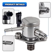 High Pressure Fuel Pump Compatible with 2010-2017 Chevrolet Equinox, Malibu, Impala, Captiva Sport, GMC Terrain, Buick LaCrosse, Verano, Regal