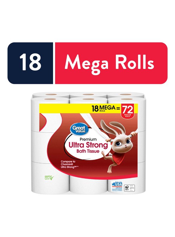 Great Value Toilet Paper in Toilet Paper