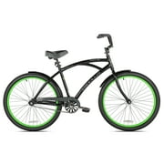 26 Kent La Jolla Cruiser Mens Bike, Adult Ages 13+, Black/Green
