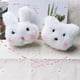 thumbnail image 4 of Broche de oso de peluche blanco ruborizado suave y lindo, pequeño muñeco de conejo ruborizado de oveja, alfiler para bolso, ropa, decoración de moda, 4 of 5