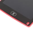 thumbnail image 4 of Tablette d'écriture LCD colorée de 8,5 pouces, jouet pour enfants de 1 à 10 ans, filles et garçons, rouge, 4 of 4